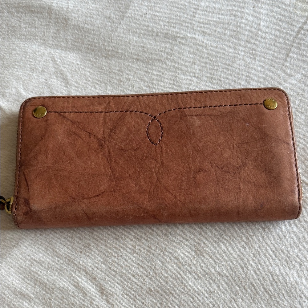 Frye Tan Leather Women's Wallet